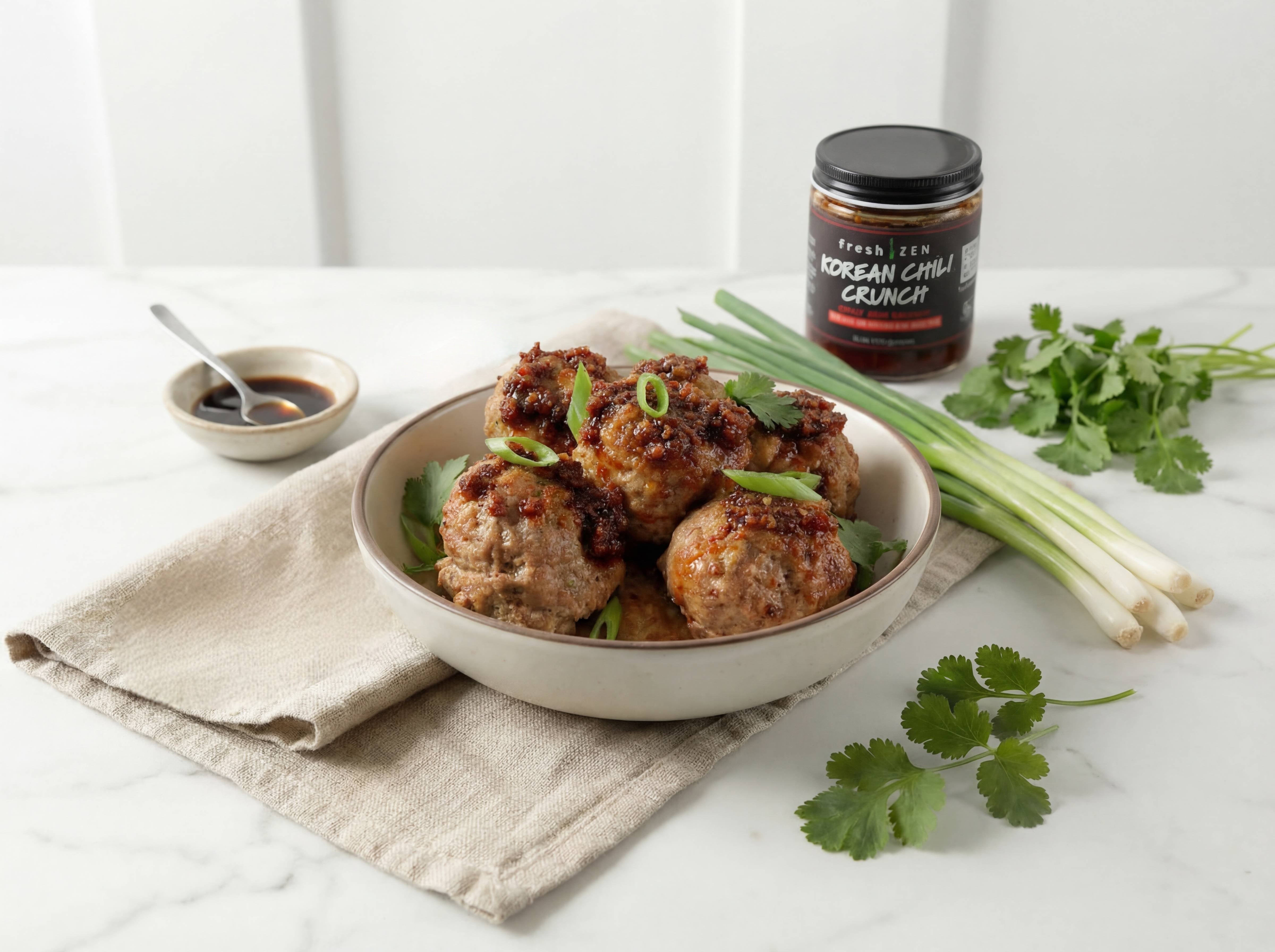 Spicy Asian Meatballs Recipe