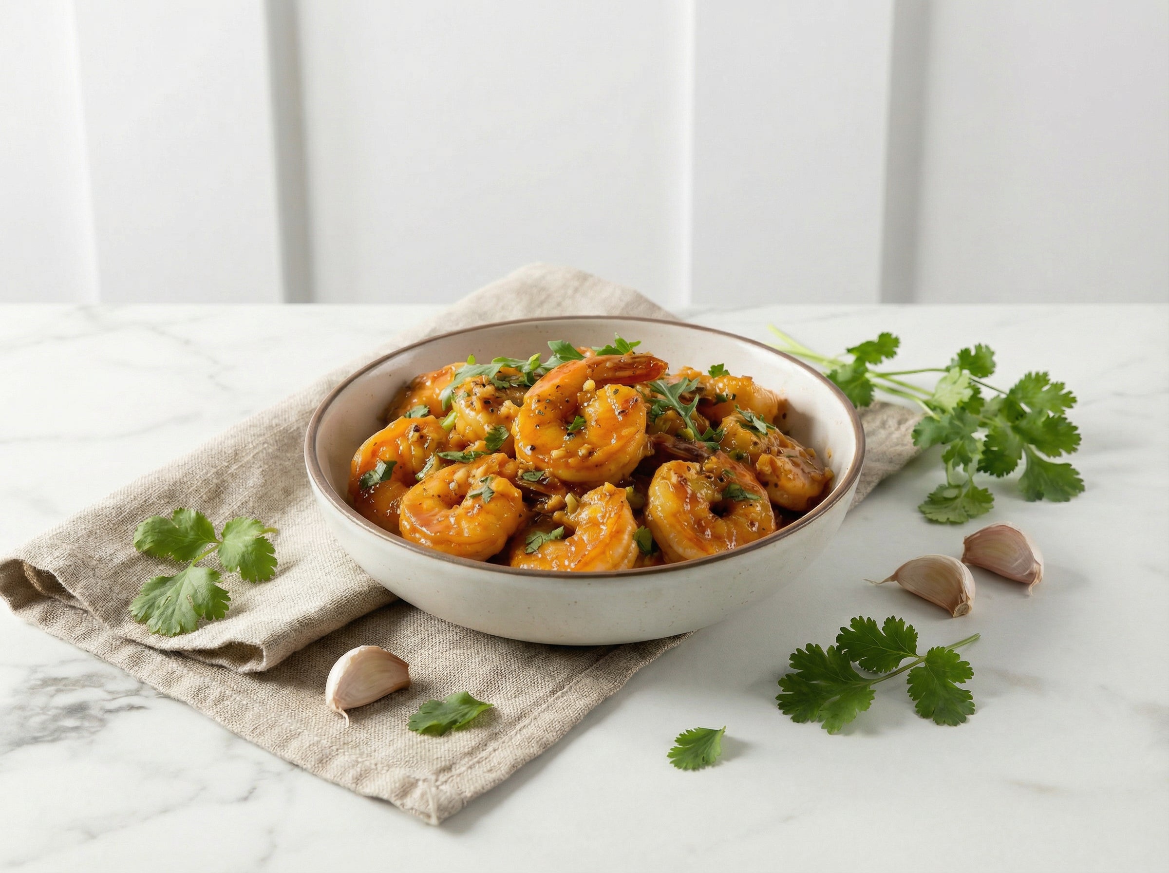 5 Minute Spicy Garlic Shrimp Recipe