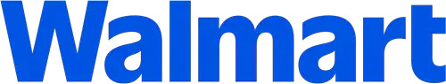 Blue walmart logo.
